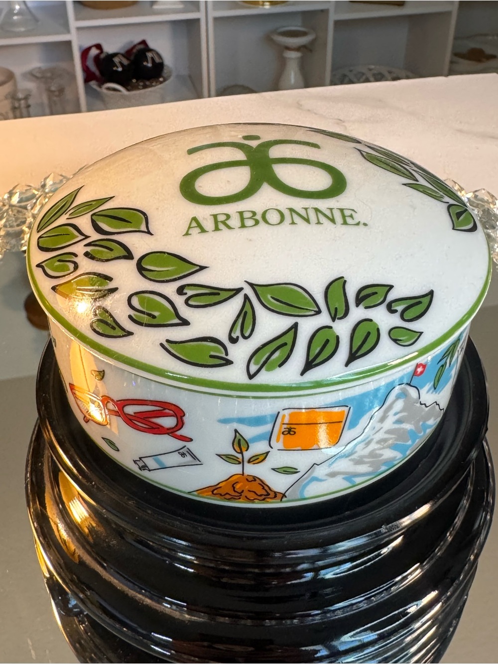 Tiffany and Co. x Arbonne 35 yr. Ceramic Trinket Box